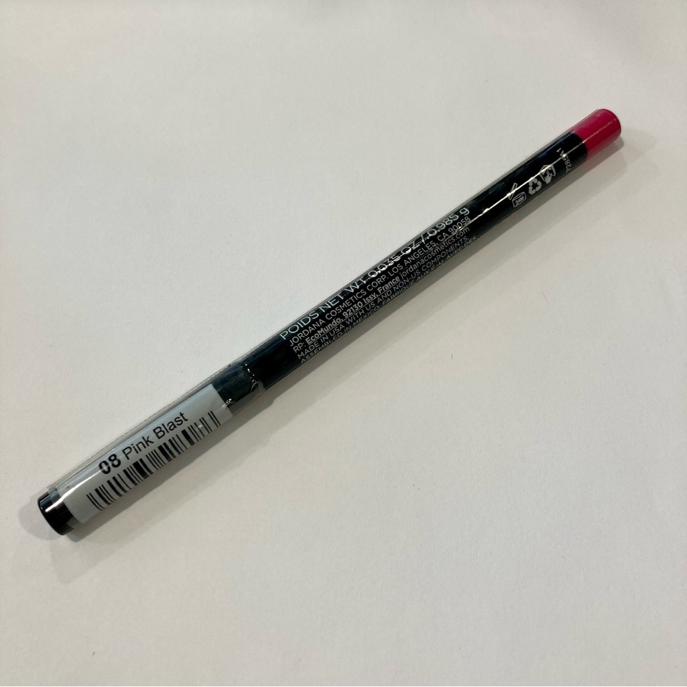 Jordana Lipliner Lip Liner Pencil #08 “Pink Blast" NOS SEALED - Picture 5 of 10